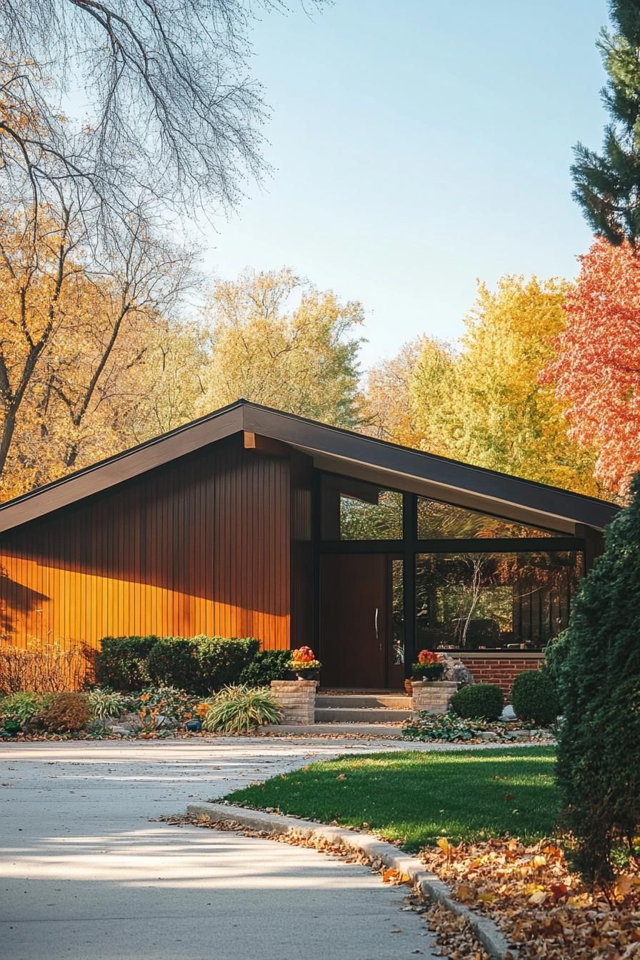 Mid-century Modern With Flat Roof
