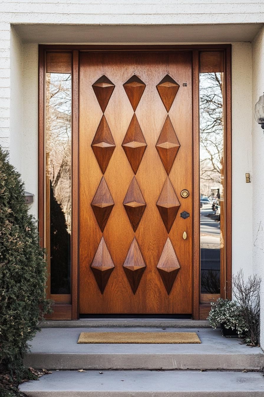 Vibrant, Geometric Front Door