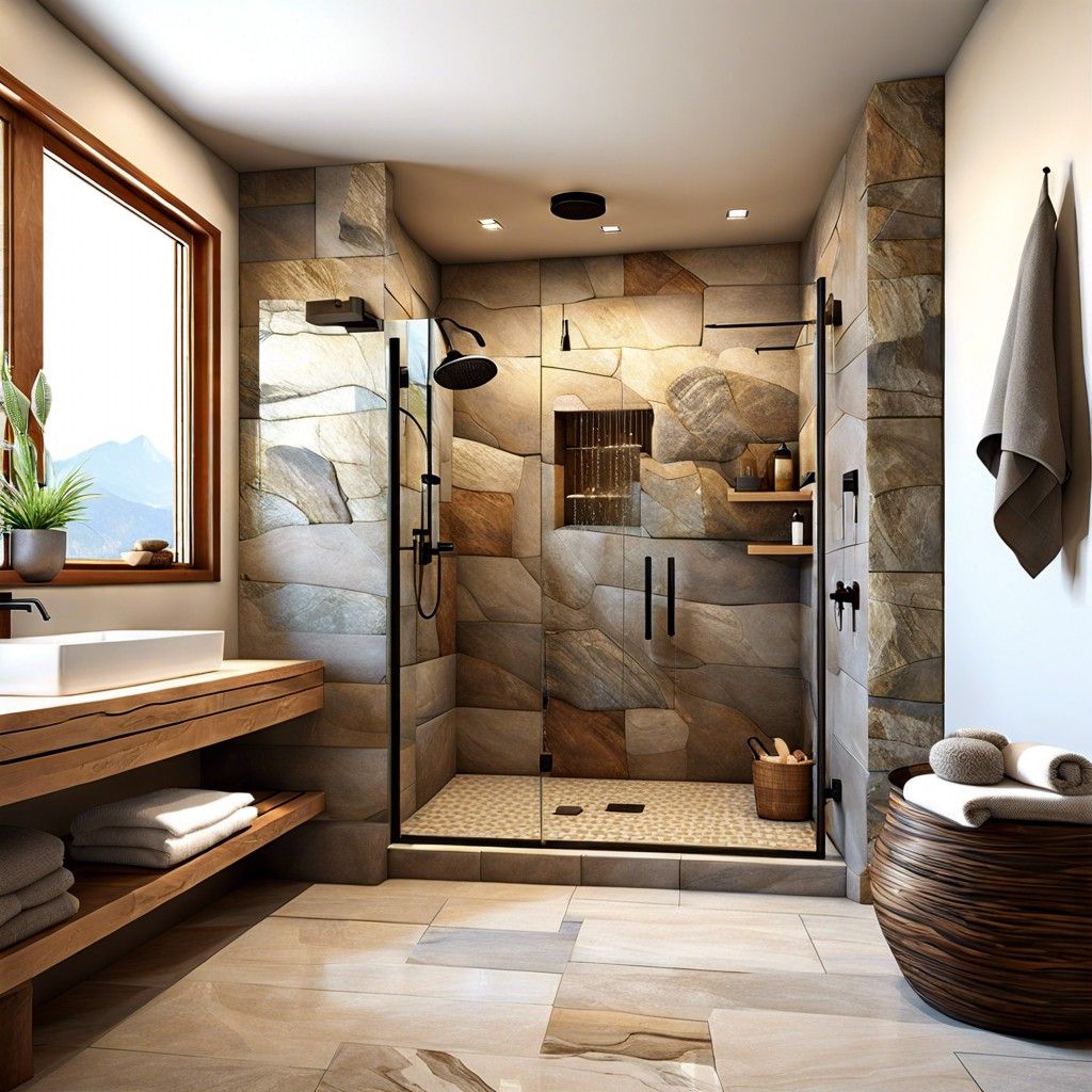Natural Stone Showers