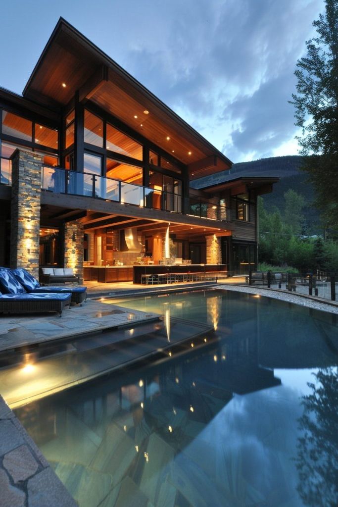 mountain pool bar