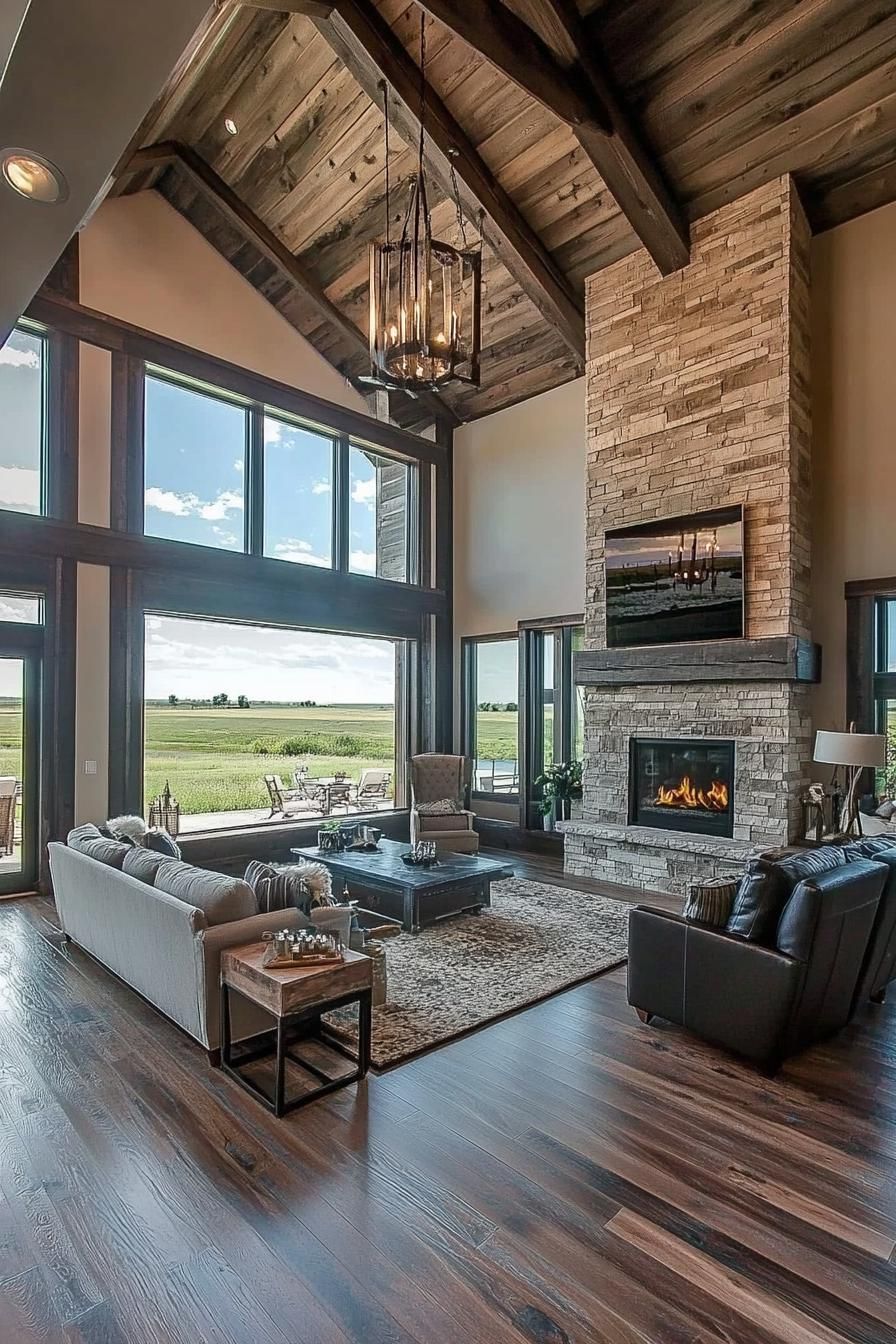 dream luxury farmhouse home stunning prairie views