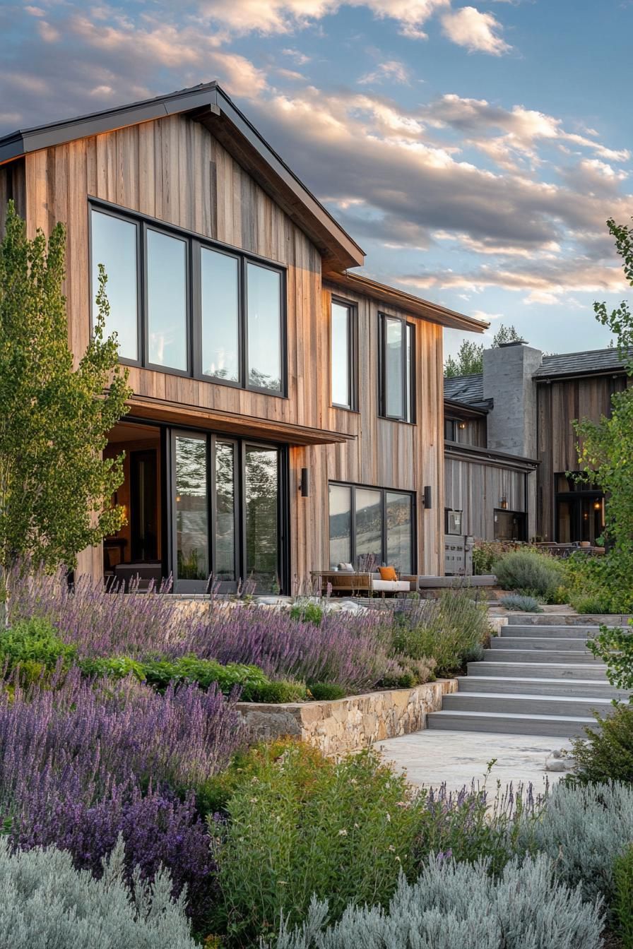 Sunset Serenity at the Mountain Mansion
