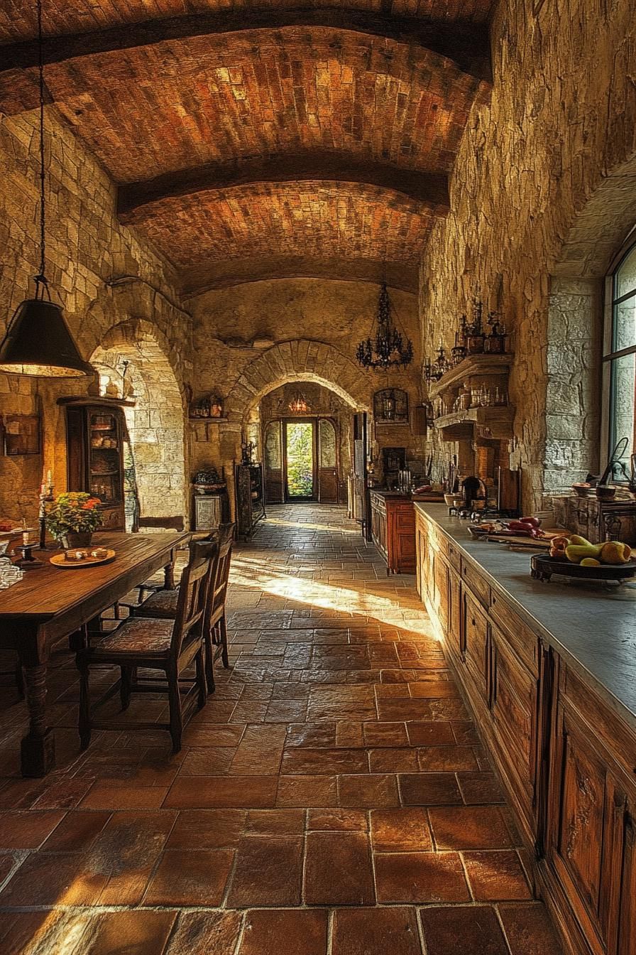 Rustic Elegance: A Glimpse Inside a Tuscan Haven