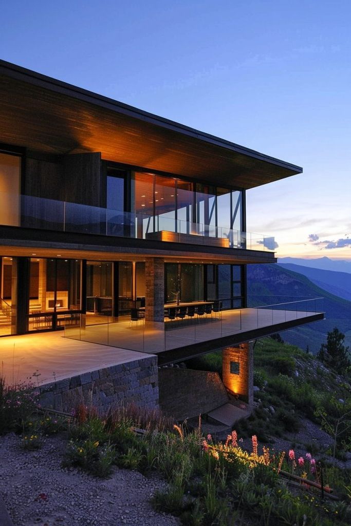Wrap-around Patios
