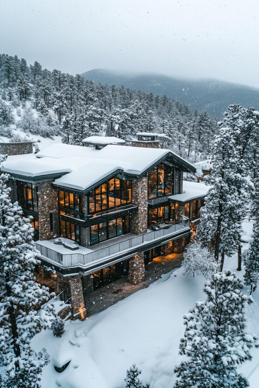 Winter Wonderland Mansion
