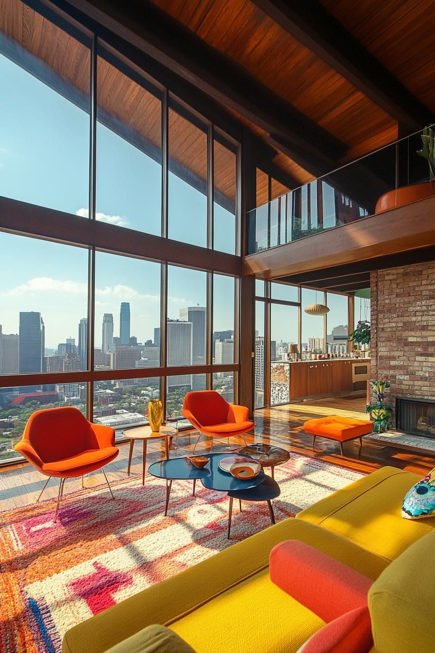 Bold Colored Upholstery