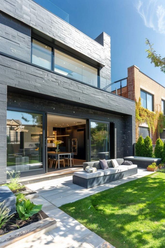 Graphite Grey Accent Wall