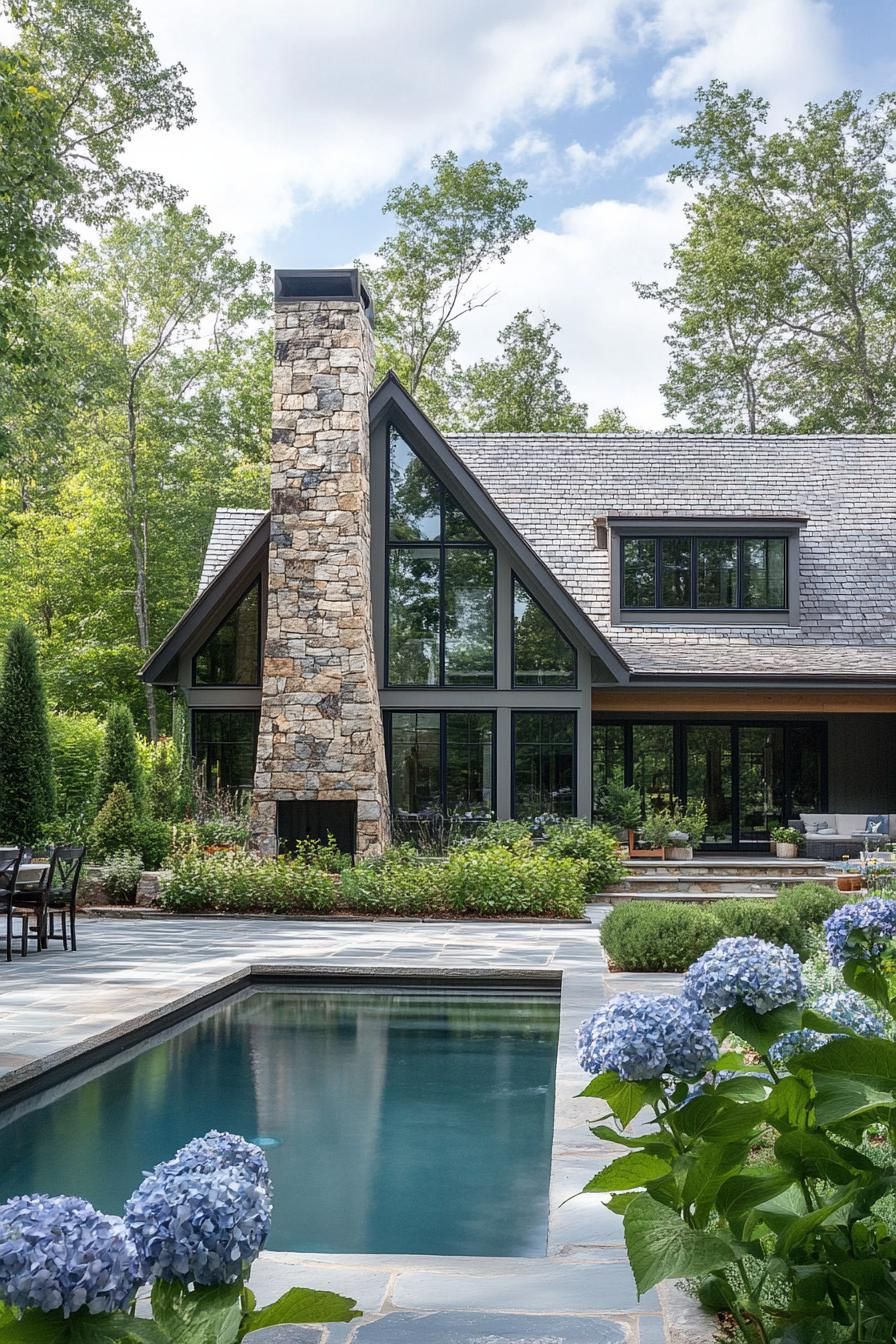 Stone and Glass Retreat