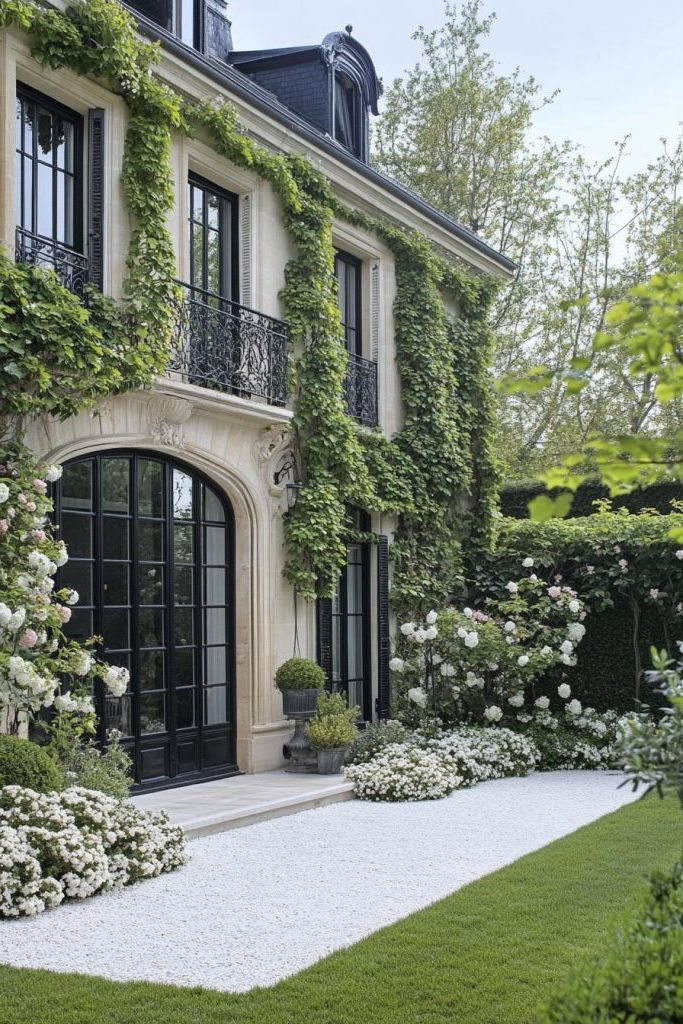 Charming French Mansion Elegance