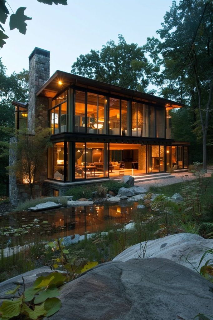 Farmhouse Foundation, Minimalist Structure