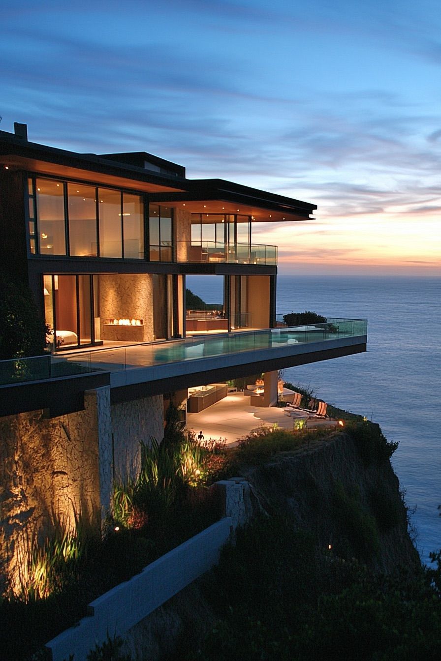 cliff house split level 3