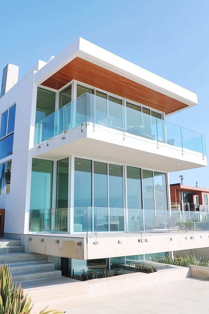 Minimalist Glass Railings