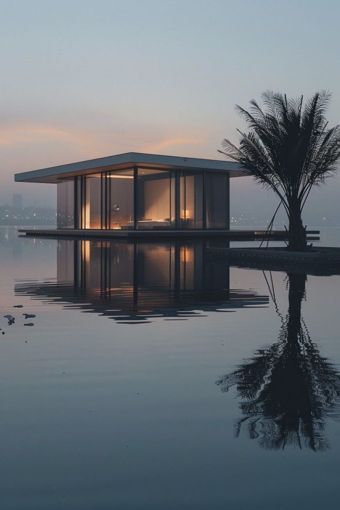 Minimalist Floating Residences