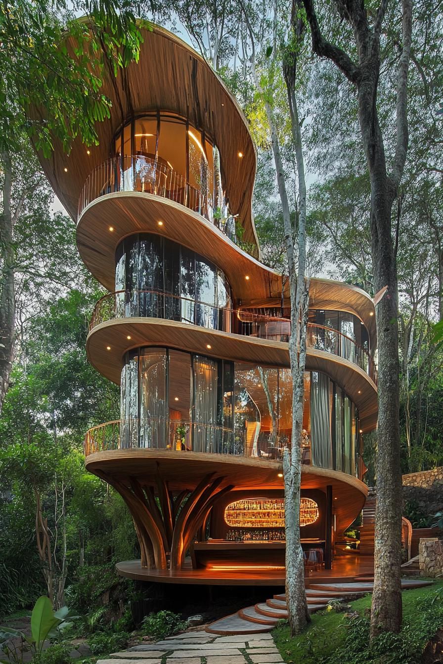 Curvilinear Canopy Retreat