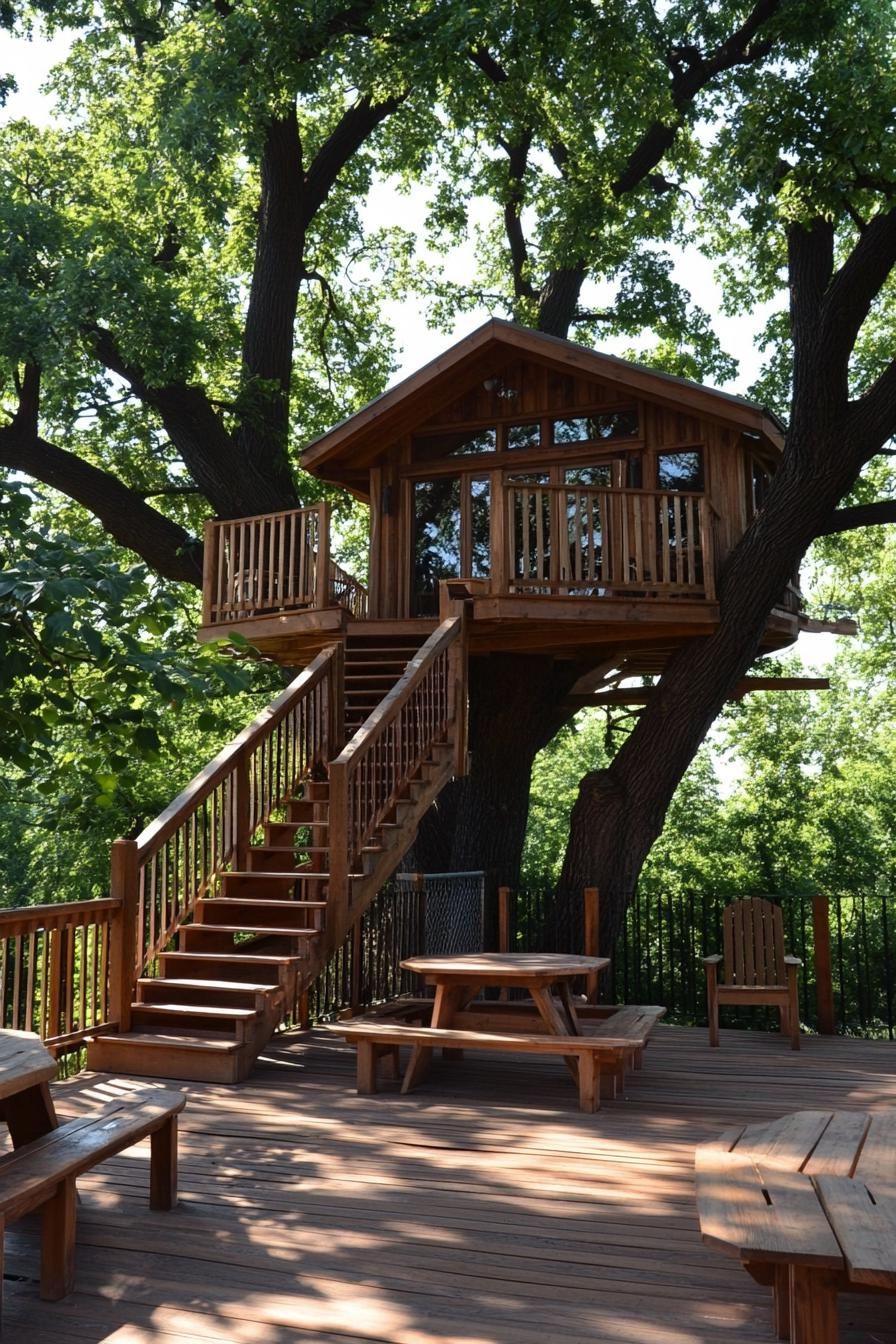 A Treehouse Fit for Royalty