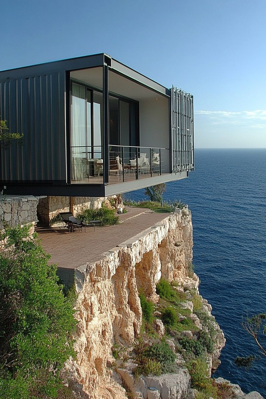 cliff shipping container house 4