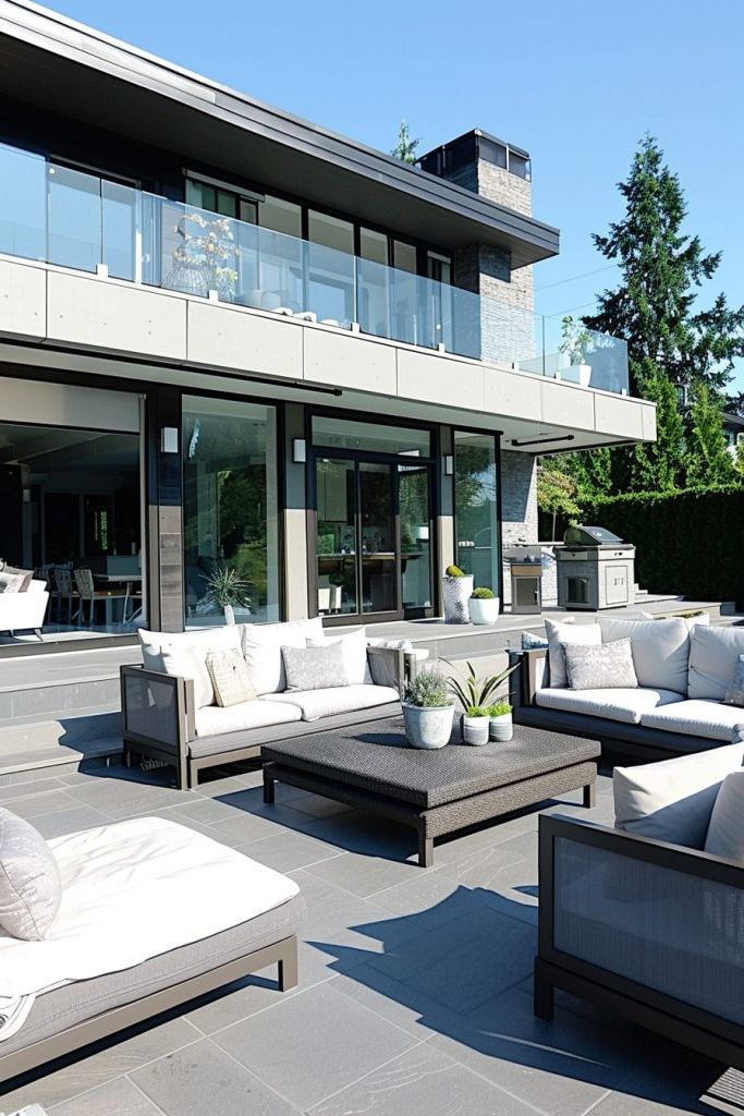 Grey and White Furniture