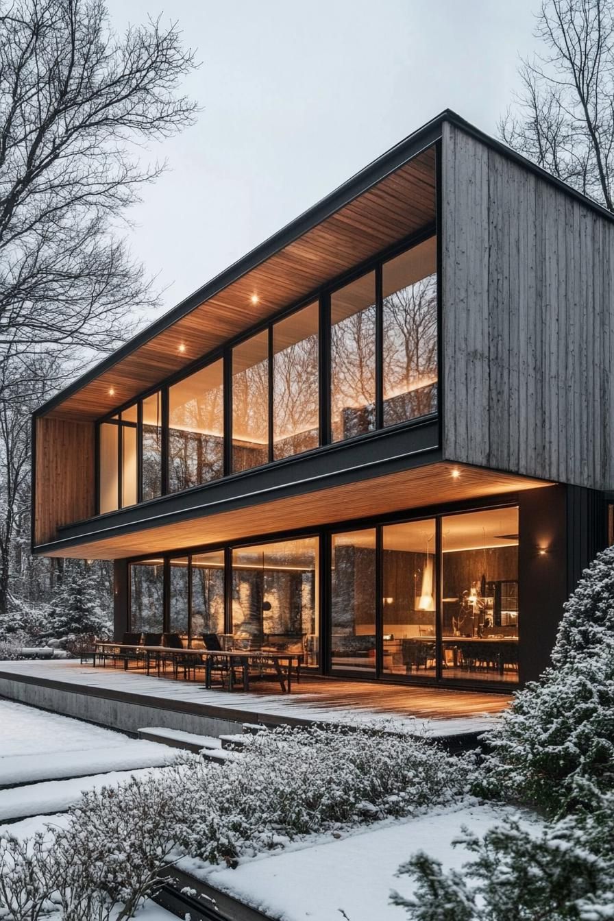 Nordic House Showcasing Modern Serenity