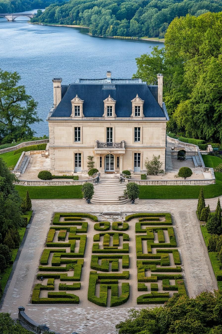 A Mansion with a Maze: Walking into Wonderland