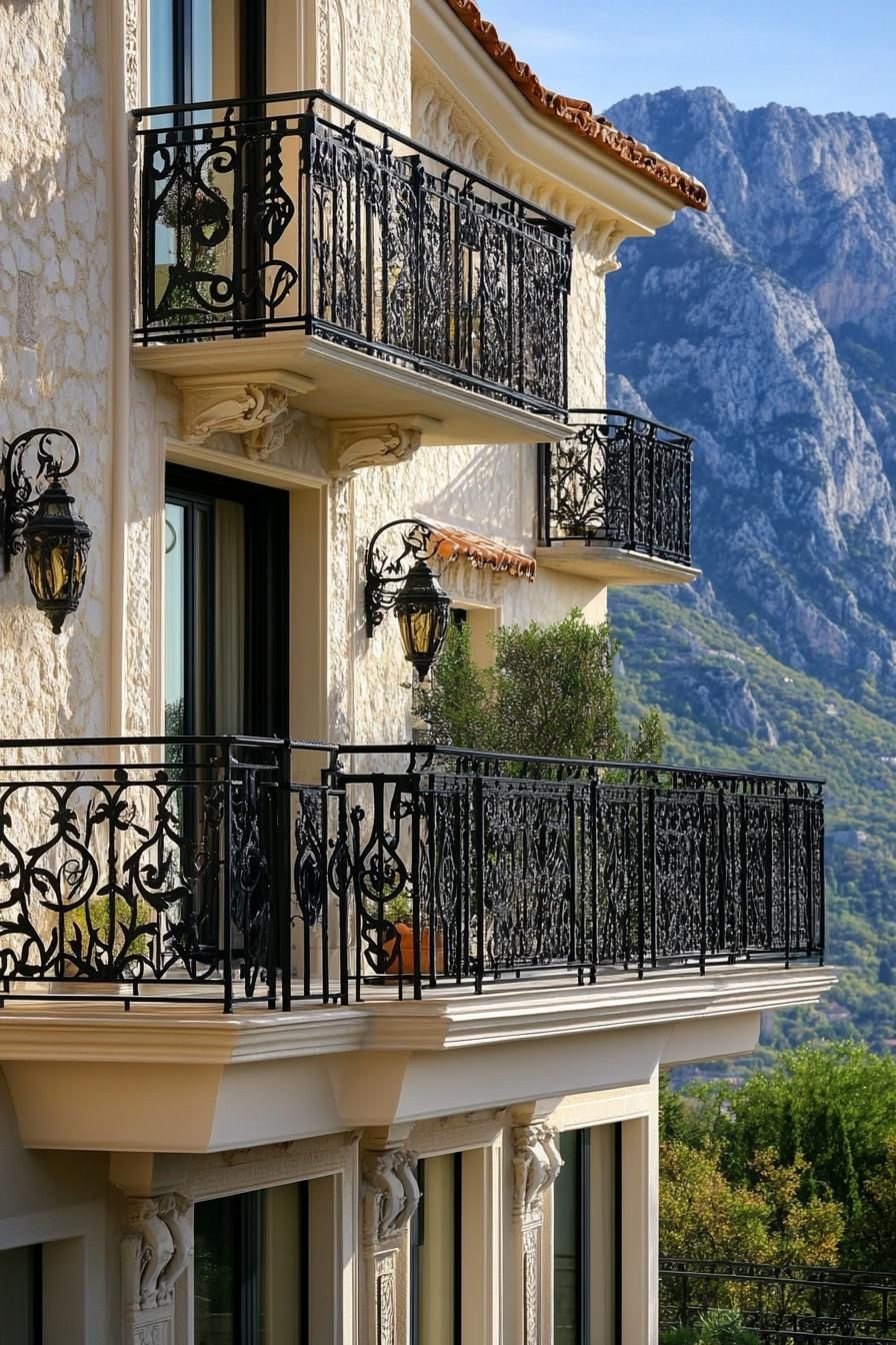 Iron Balcony Railings