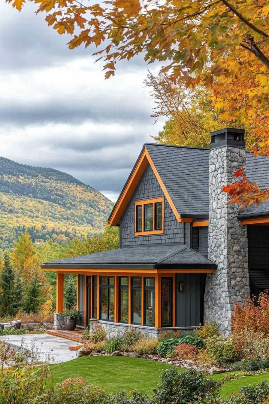 Colorful Mountain Hideaway: A Bold Blend of Nature