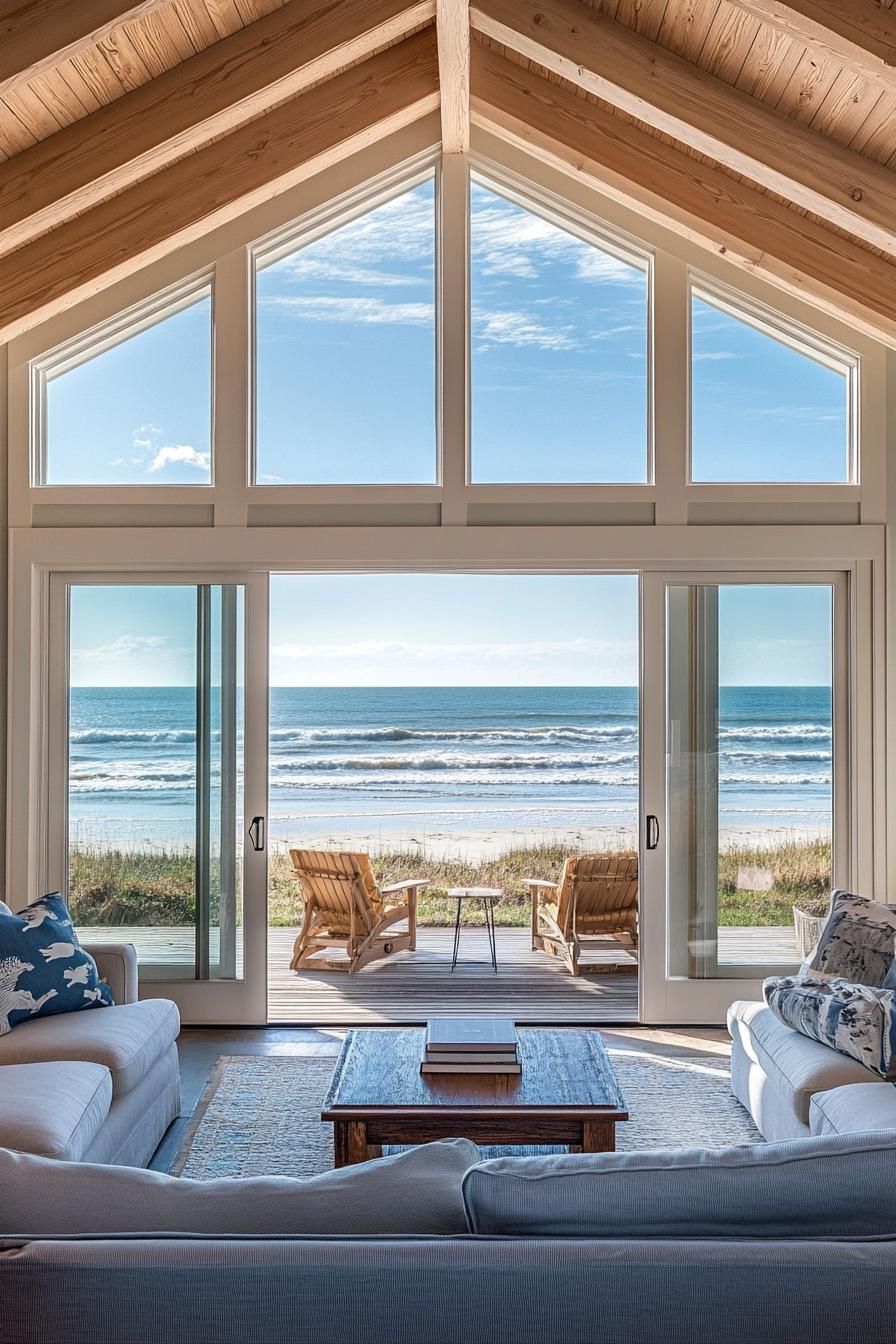 Window-Walled Retreat With Ocean View