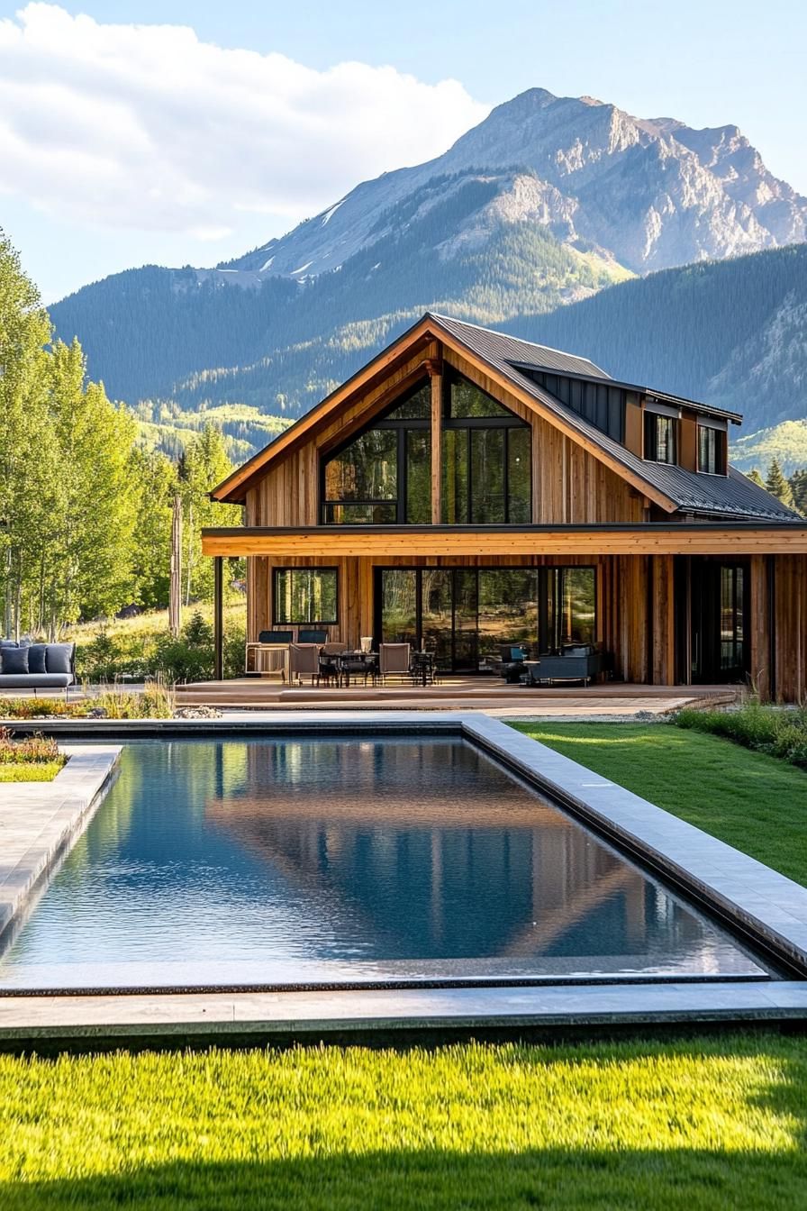 Spectacular Nordic Retreat With Mountain Views