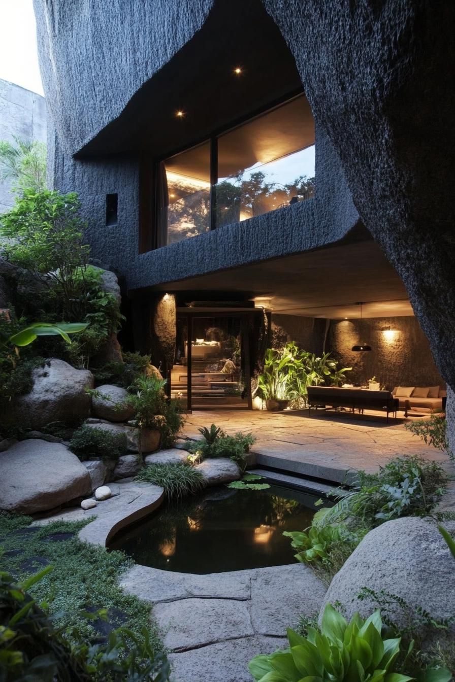 Cavernous Oasis Living