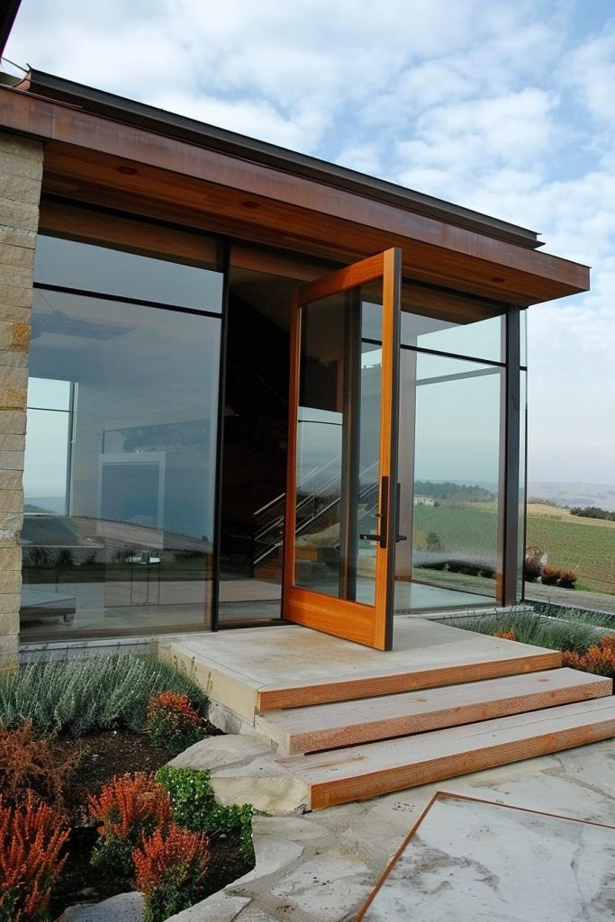Large Pivot Doors