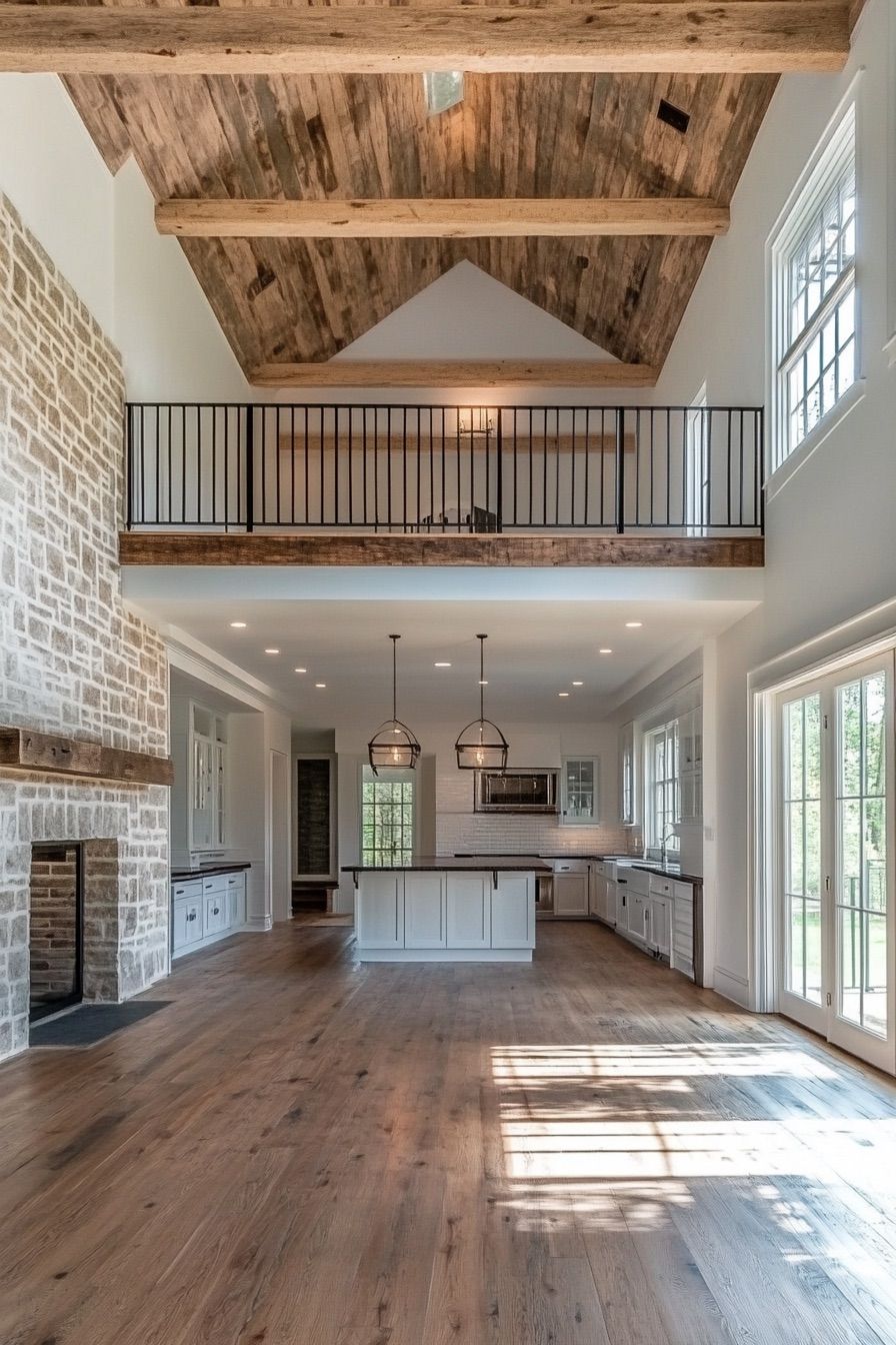 Elevated Indoor Balcony
