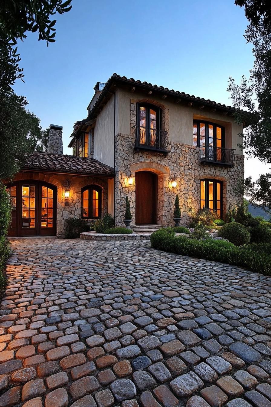 Cobblestone Driveways