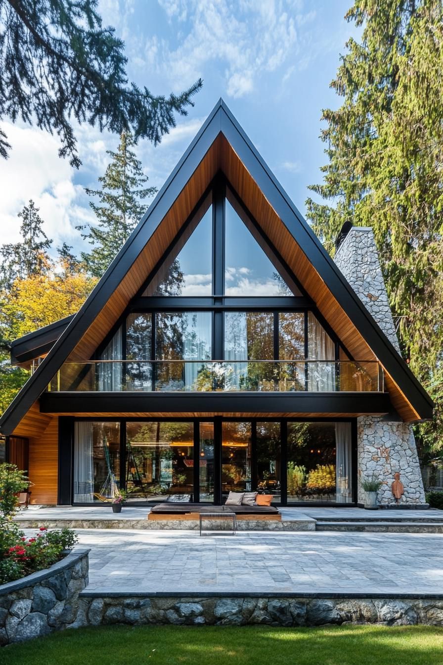 Vintage A-frame Chalet