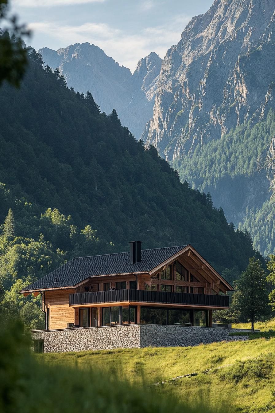 Mountain Retreat Designed for Peak Relaxation