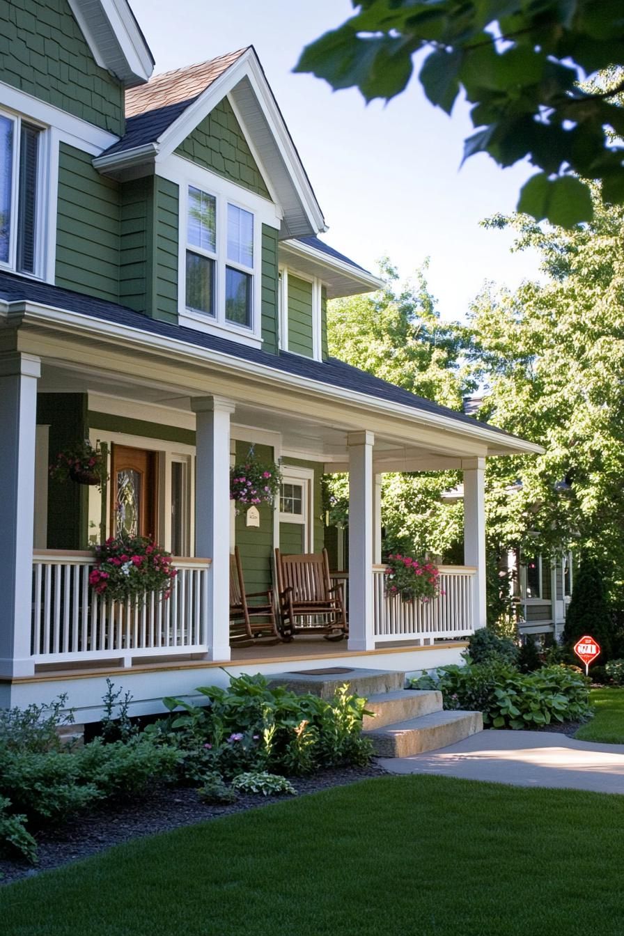 Charming Green Suburban Oasis