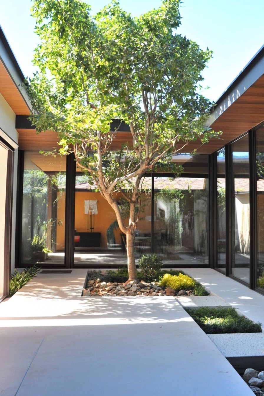 Indoor-outdoor Living Spaces With Large Sliding Glass Doors