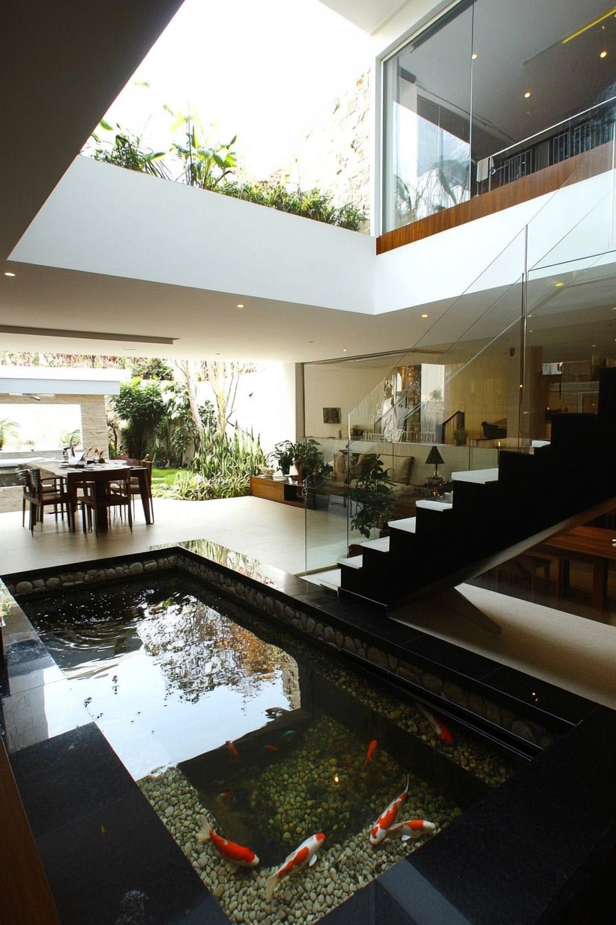 atrium koi pond 2