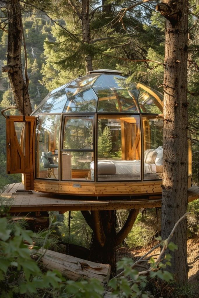 Floating Bubble Cabin