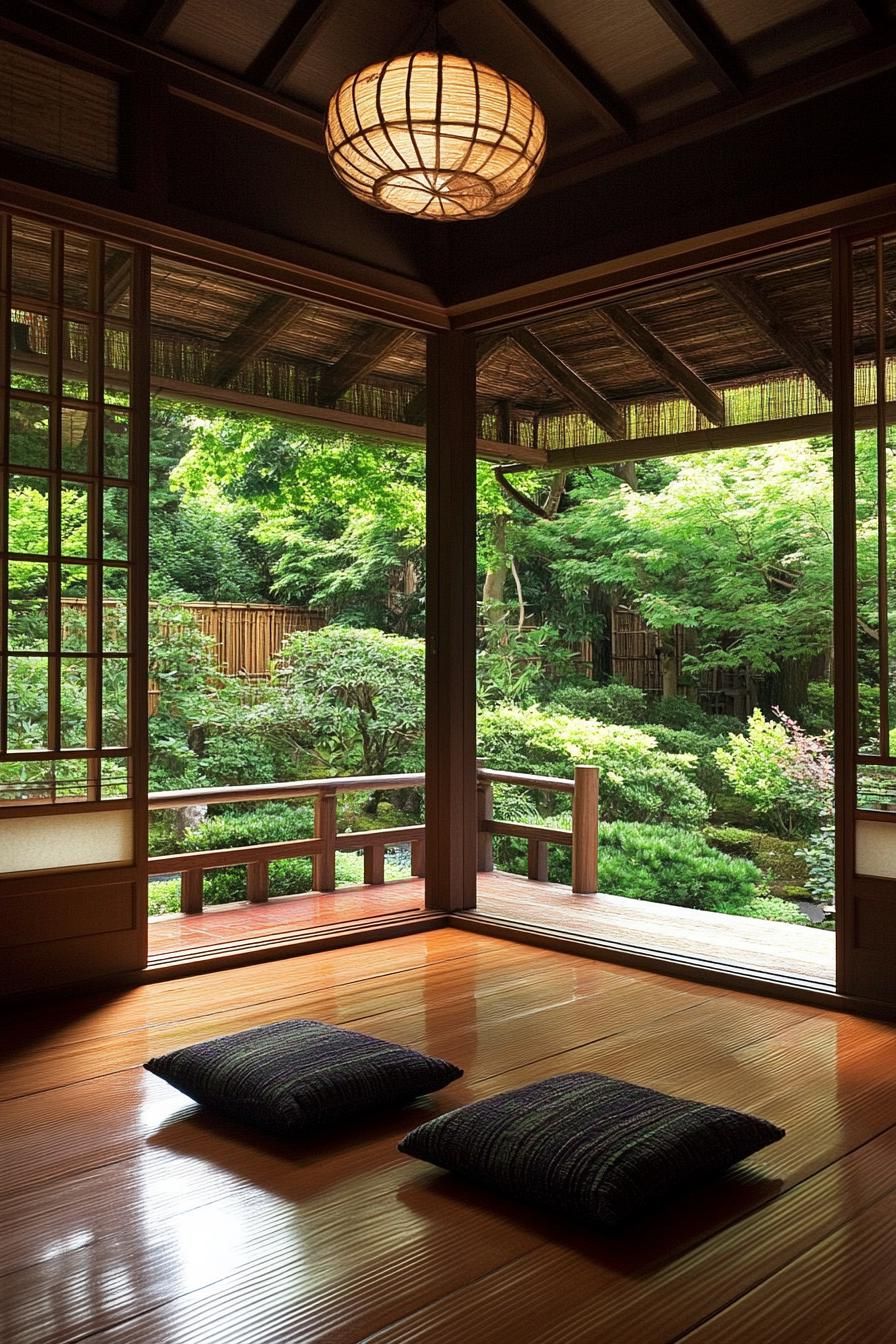 modern japanese style zen home with tatami mat flooring 3