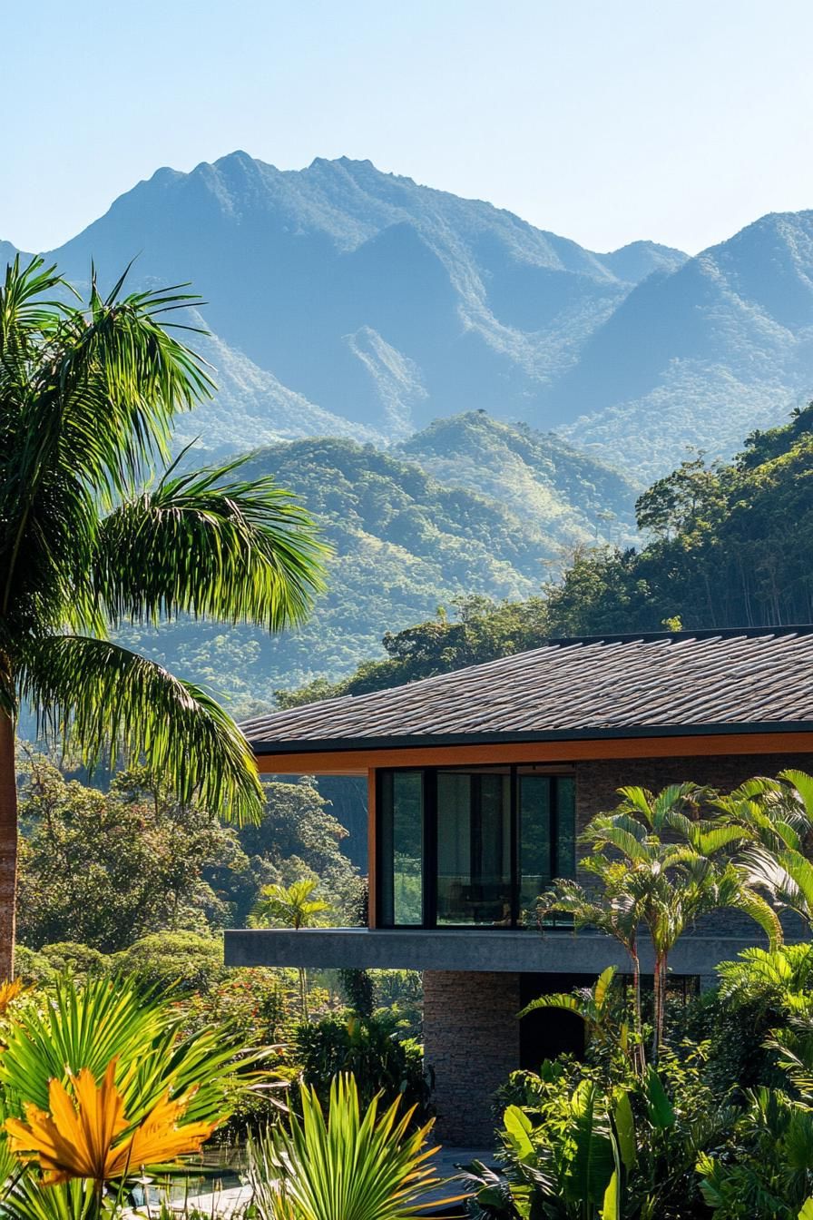 House with a Mountain View