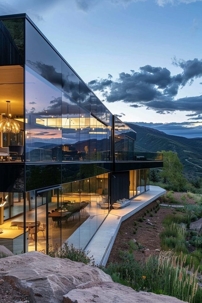 Mirror-clad Exteriors
