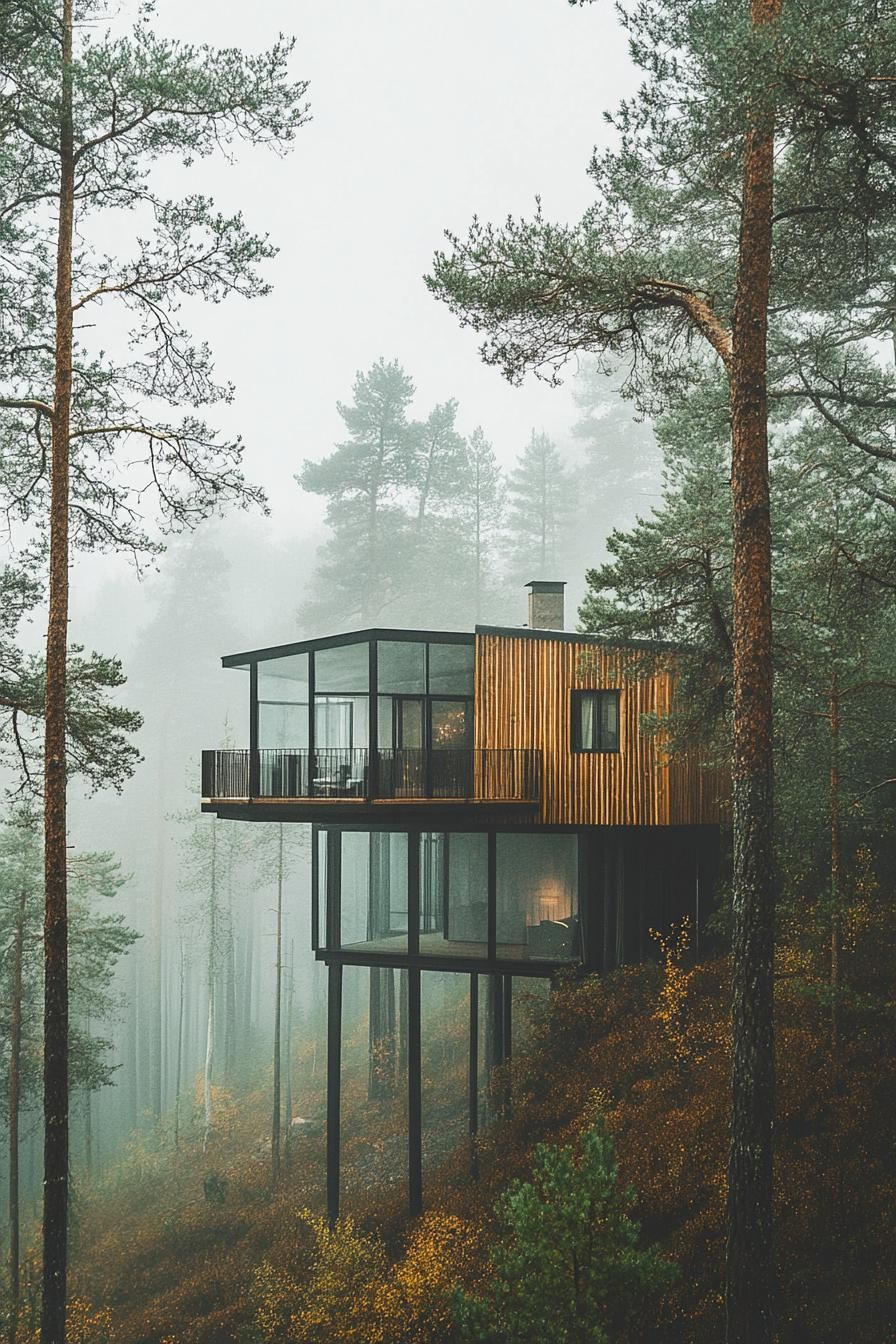 Treehouse-inspired Elevated Structure