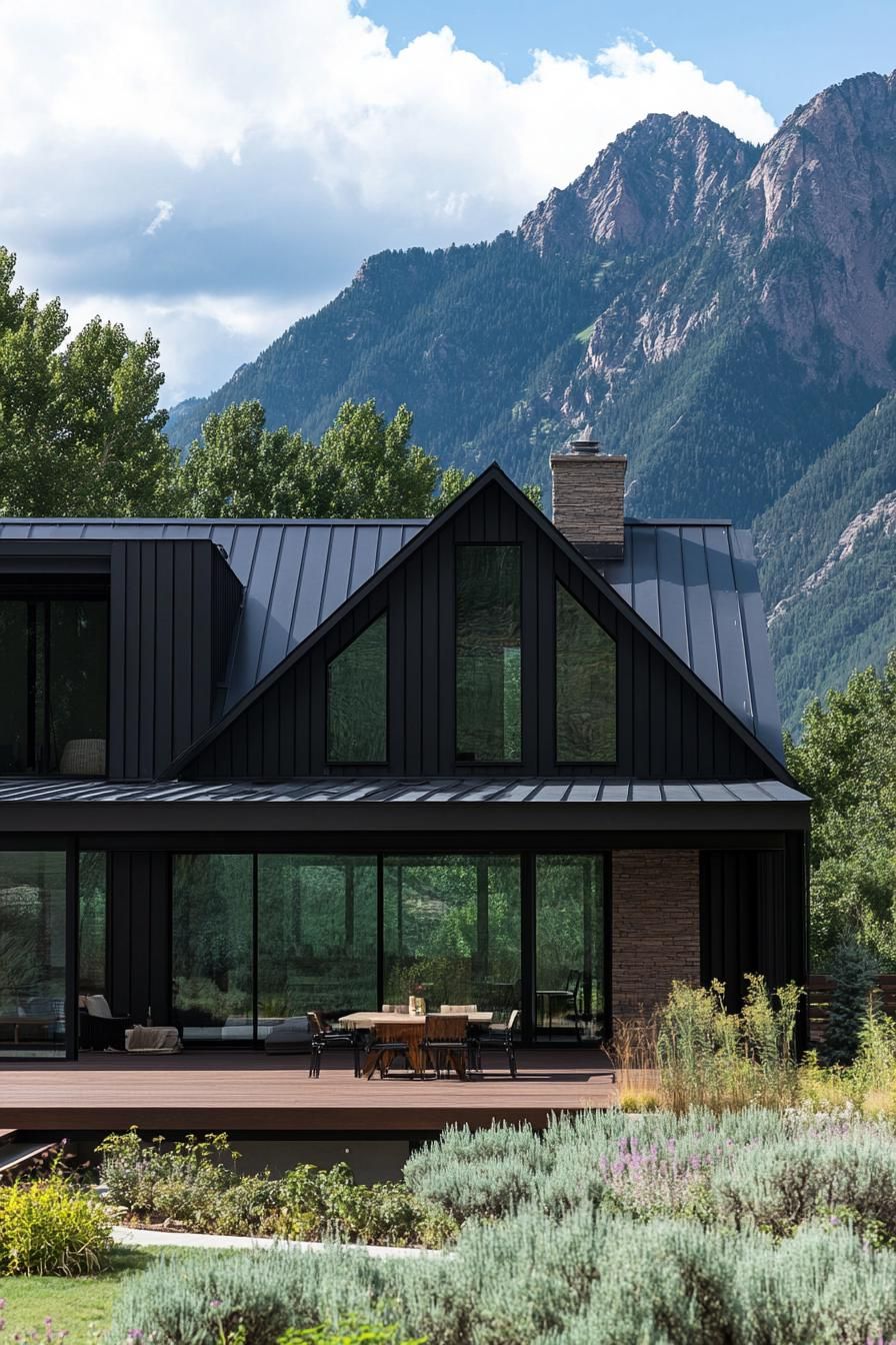 Modern Geometric Facade