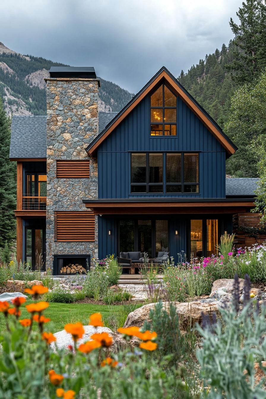 Rustic Radiance: The Colorful Canvas Cabin
