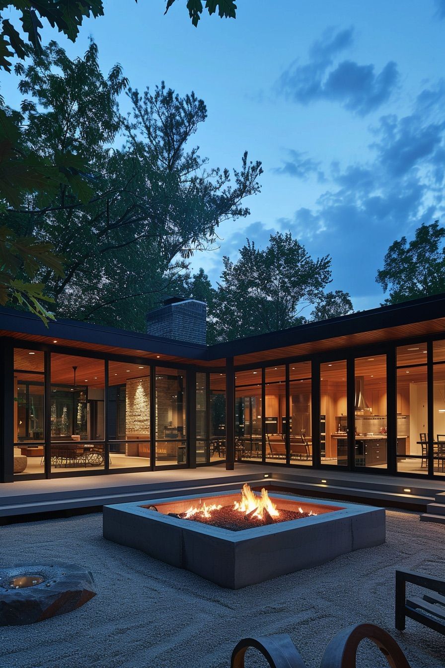 Outdoor Fire Pit Areas
