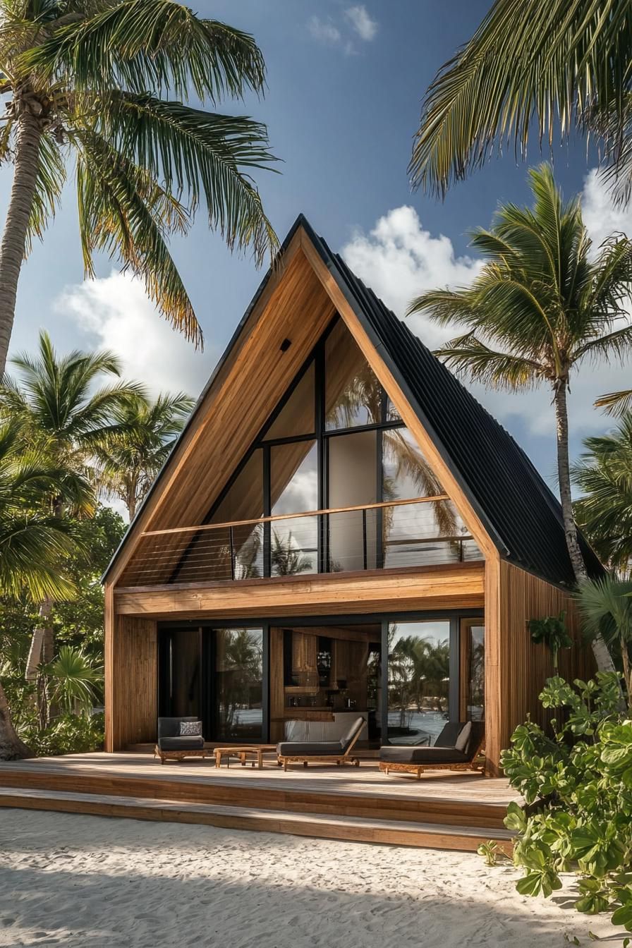 Tiny Beach House With a Grand View