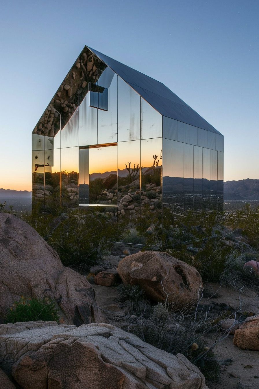 mirror house