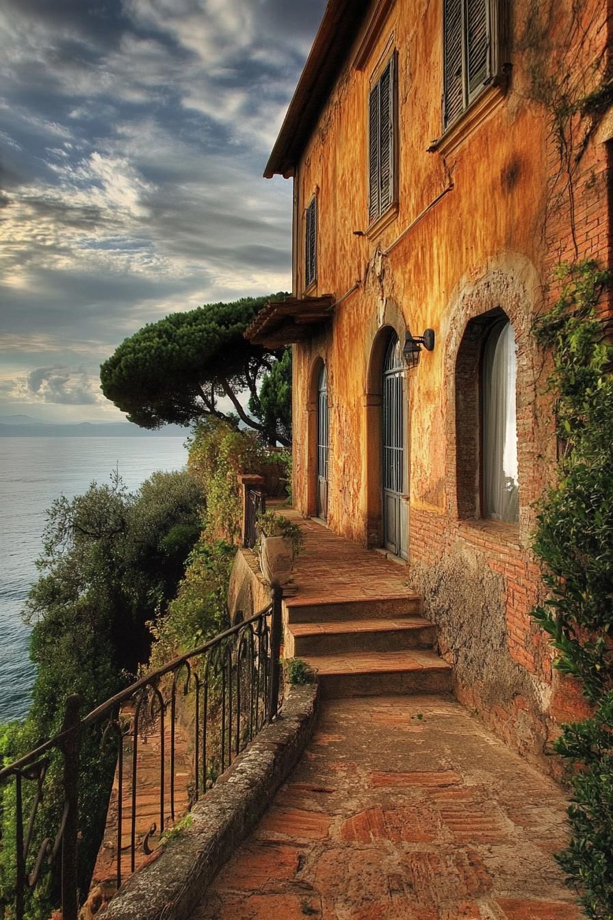 Rustic Charm Overlooking the Sea