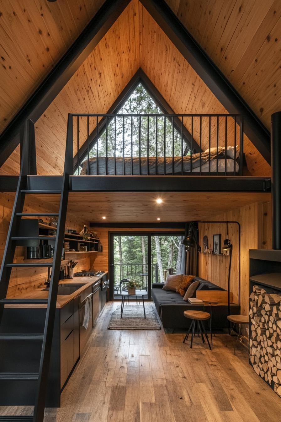 Lofted Log Cabin