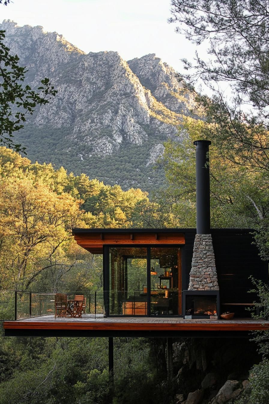 Charming Cabin with Mountain View