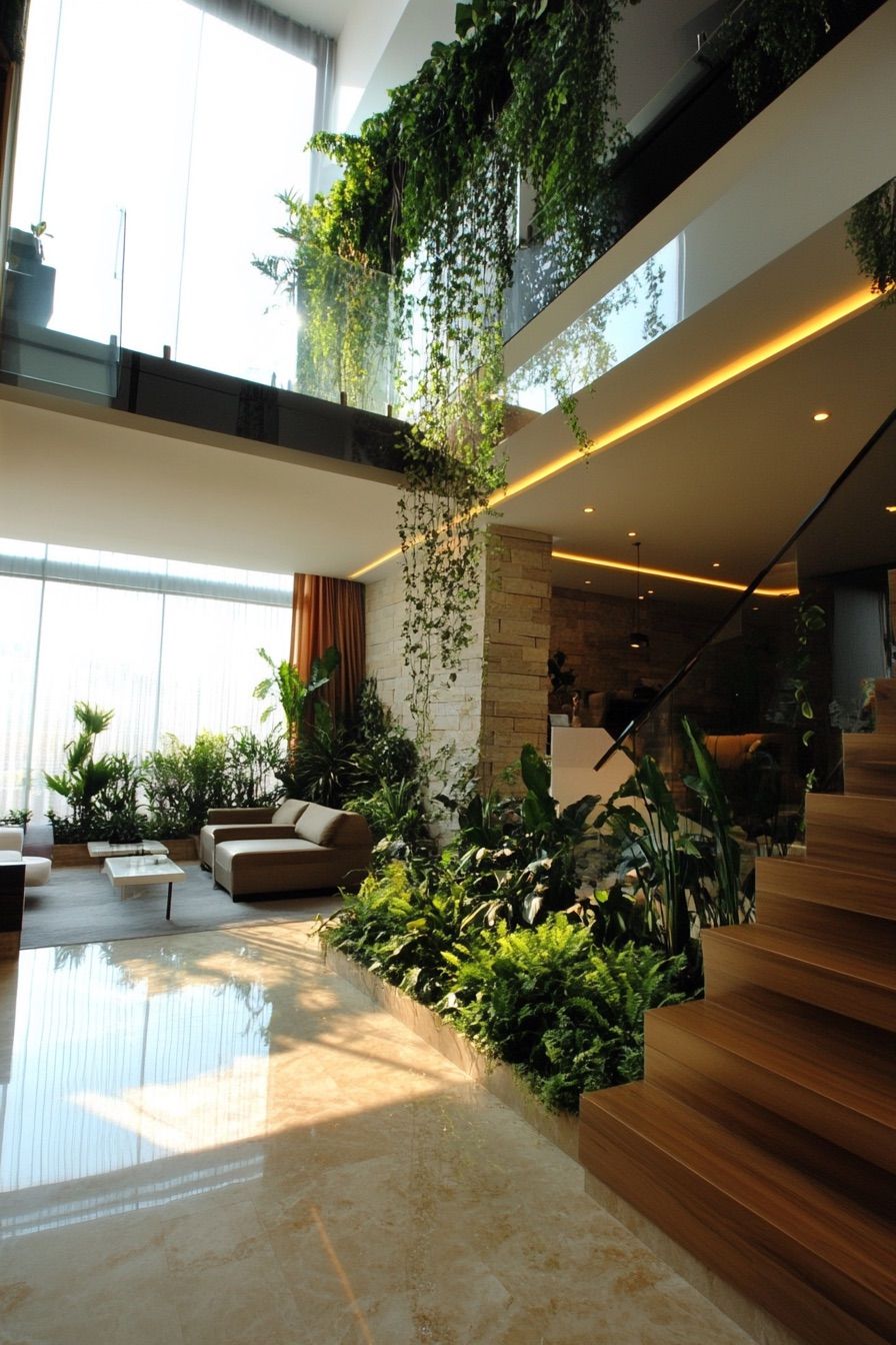 atrium hanging garden 4